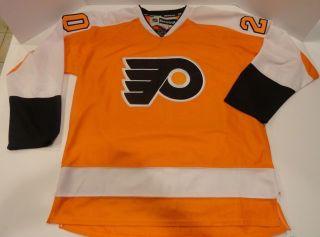 Nhl Philadelphia Flyers 20 Chris Pronger Hockey Jersey Size 54 Reebok