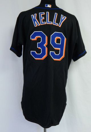 2000 York Mets Kelly 39 Game Issued Possibly Game Black Jersey 5507