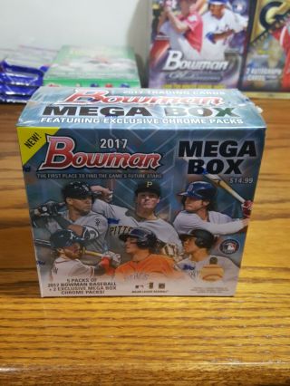 2017 Bowman Baseball Mega Box