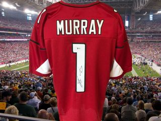 Kyler Murray Autographed Pro Style Red Jersey Jsa Authenticated