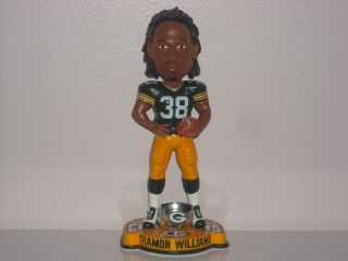 Tramon Williams Green Bay Packers Bobble Head 2011 Nfl Bowl Champs