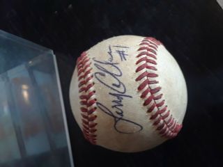 Official Mlb Ball With Unknown Autograph