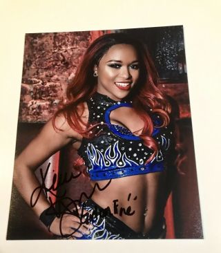 Tna Impact Wrestling Knockout Kiera Hogan Sexy Autographed 8x10 Photo Signed