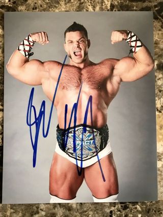 Tna Impact Wrestling Brian Cage Autographed 8x10 Photo Signed Lucha Underground