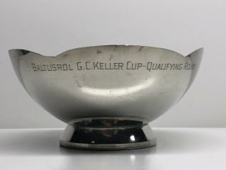 Vintage Baltusrol Golf Course Keller Cup Qualifying Round - Golf Cup Trophy
