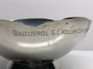 Vintage Baltusrol Golf Course Keller Cup Qualifying Round - Golf Cup Trophy 5