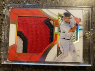 Rafael Devers 2018 Immaculate Jumbo Patch 25/25.  Awesome Piece Of Jersey Number