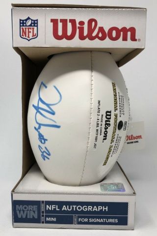 Dj Swearinger Autographed Nfl Mini Football