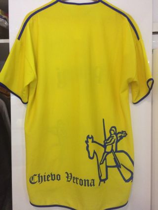 Chievo Verona Home football shirt 2001 - 2002 Joma Size: L 4