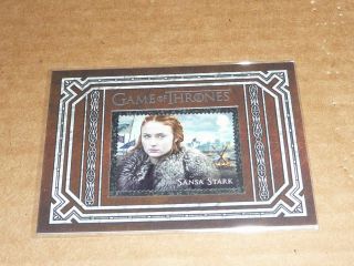 2019 Game Of Thrones Inflexions Sansa Stark United Kingdom Postage Stamp O5892