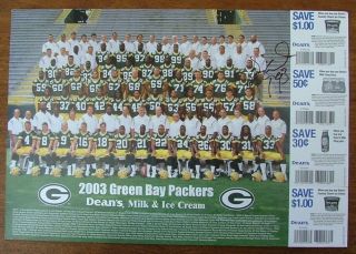2003 Green Bay Packers Dean 
