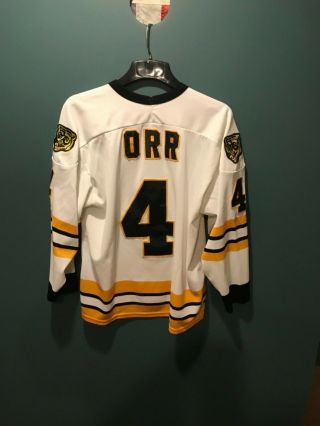 Bobby Orr Old Style Boston Bruins CCM Maska Ultrafil Jersey - XL 3