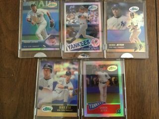 Baseball Cards Derek Jeter 10 Etopps Cards.  See Pictures