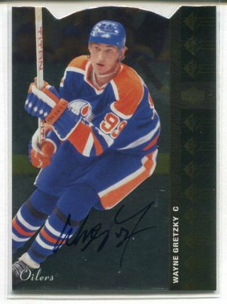 2012 - 13 Sp Authentic Hockey Sp73 Wayne Gretzky Auto Autograph