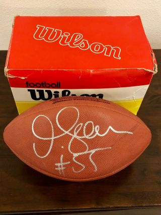 Junior Seau Signed Auto Official Nfl Football Wilson Psa Dna Authenticated