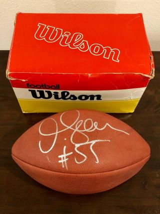 JUNIOR SEAU SIGNED AUTO OFFICIAL NFL FOOTBALL WILSON PSA DNA AUTHENTICATED 5