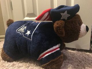 England Patriots NFL Mascot BEAR Plush Teddy 18 