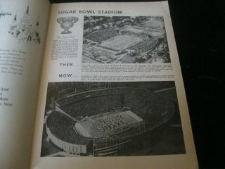 Ole Miss vs Alabama 30th sugar bowl Tulane Sugar bowl stadium 1964 3