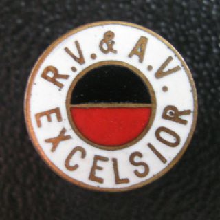 Netherlands,  Football Badges - R.  V.  & A.  V.  Excelsior F.  C.  Vintage Pin