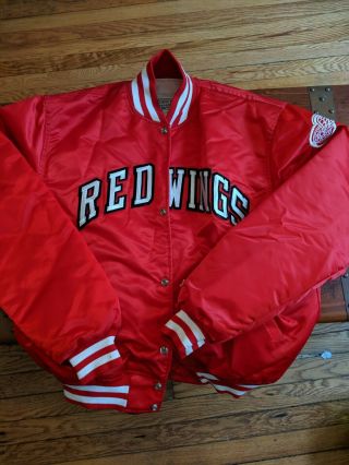 Vintage Detroit Red Wings Starter Nhl Center Ice Jacket Medium