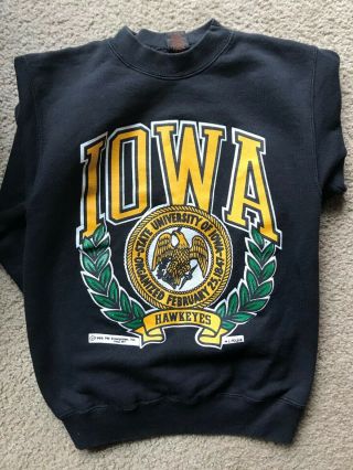 Vintage University Of Iowa Hawkeyes Men 