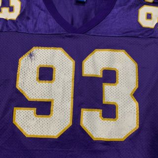Vintage Minnesota Vikings John Randle Champion Jersey Size 52 6
