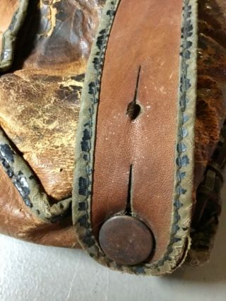 1920’s - 30’s Baseball Glove,  Horsehide Oil Dressed,  BILTRITE SPORTING GOODS,  NY 7