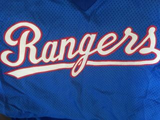 Authentic Texas Rangers Batting Practice Jersey Late 80 ' s/Early 90 ' s 2
