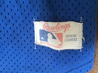 Authentic Texas Rangers Batting Practice Jersey Late 80 ' s/Early 90 ' s 5