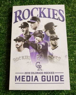 The Official 2019 Colorado Rockies Media Guide