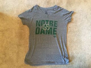 Notre Dame Adidas Shirt Women’s Xl Irish