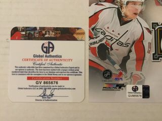Alex Ovechkin Sidney Crosby Autograph Auto Signed Winter Classic 8x10 Global 3