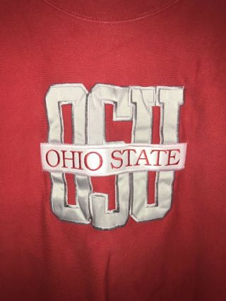 Ohio State Buckeyes Sweatshirt Size Xl Vintage Oldschool Osu