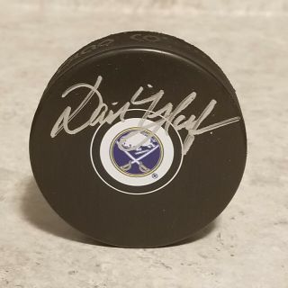 Dominik Hasek Auto Signed Sabres Official Nhl Hockey Puck Certified