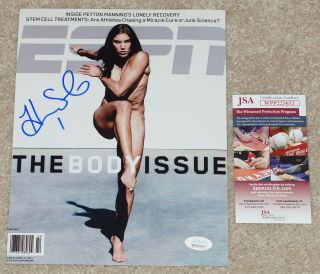 Hope Solo Nude Body Espn Signed Usa Soccer Olympic 8x10 Photo,  Jsa Wp225652