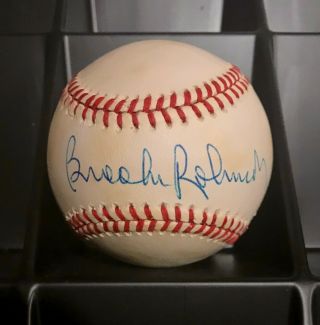 Brooks Robinson Autographed Auto Baseball Hof Orioles Jsa
