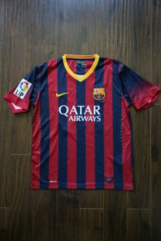 Nike Dri Fit Lionel Messi Barcelona Kit Jersey