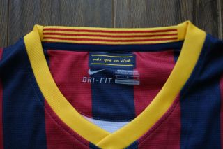 Nike Dri Fit Lionel Messi Barcelona Kit Jersey 2