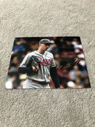 Blake Snell Tampa Bay Rays Cy Young Signed Autographed 8 By 10 Photo Mlb