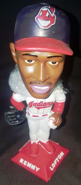 2001 Kenny Lofton 7 Bobblehead Cleveland Indians Sga (5 In Series Of 7)
