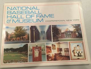 1974 National Baseball Hall Of Fame Museum Program Cooperstown Ny