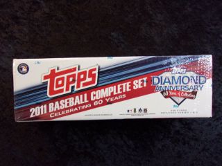 2011 Topps Baseball Diamond Anniversary Factor Set Series 1 & 2 660 Cards 013