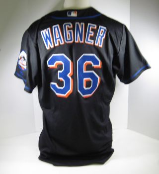 2000 York Mets Wagner 36 Game Issued Possible Game Jersey 5993