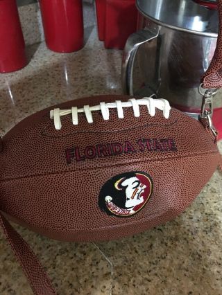 Fsu Florida State Football Purse Shoulder Purse Bag College Seminoles University