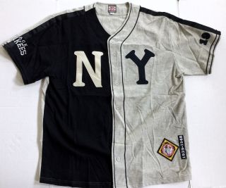 York Black Yankees Baseball Jersey 24 Black Ball Negro Leagues Classics Xxl