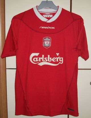 Liverpool 2002 - 2004 Home Football Shirt Jersey Reebok Size S