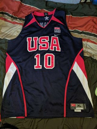 Nike Authentic Kobe Bryant Usa Jersey Size Xl