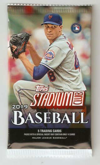 2019 Topps Stadium Club Chrome/refractor/gold Minted/auto/superfractor Hot Pack