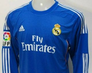 Real Madrid Adidas 2013 - 14 Away Blue Soccer Ronaldo 7 Jersey Men 