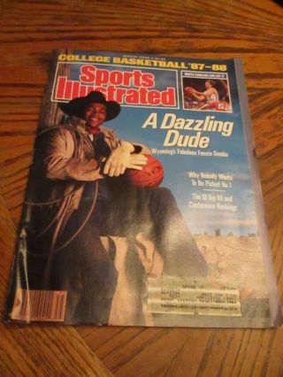 Sports Illustrated College Basketball Special Issue 87 - 88 Fennis Dembo Mbx78
